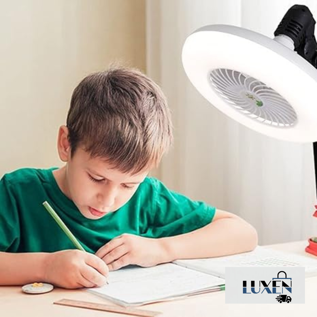 Bombillo Ventilador LED de Techo 2 en 1