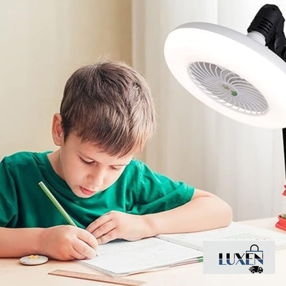 Bombillo Ventilador LED de Techo 2 en 1