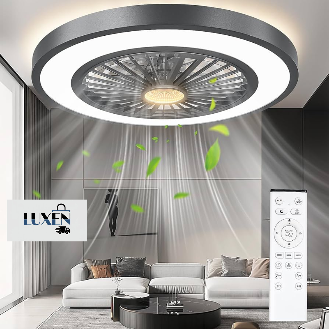 Bombillo Ventilador LED de Techo 2 en 1
