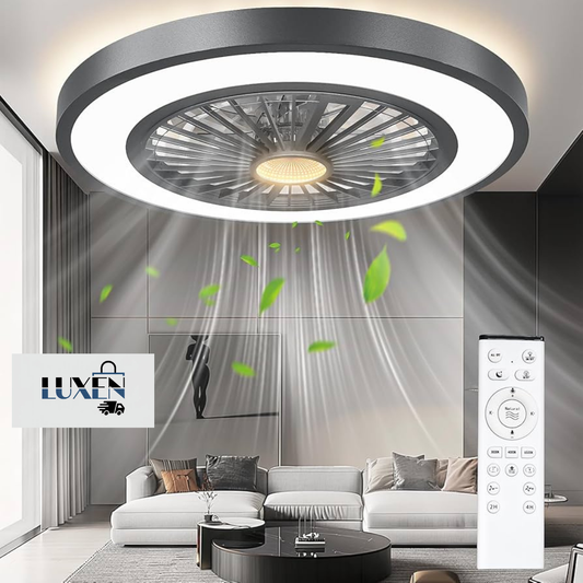 Bombillo Ventilador LED de Techo 2 en 1