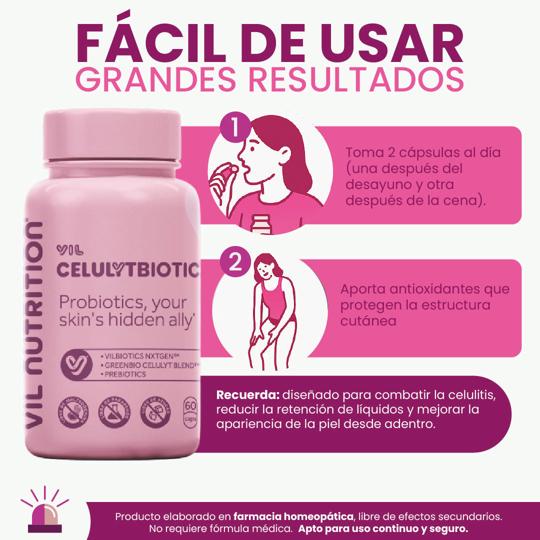 Vil Celulytbiotic Trata Celulitis